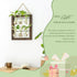Bulb Mkono Propagation Station Wall Hanging Glass Planter, Flower Vase Plant Terrarium with Retro Wooden Stand Double