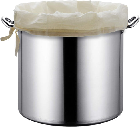 CONIE 16"x 20" Large Straining Bag for 40 to 50 Qt Brew Pot Kettles for Home Brewing Beer and Wine
