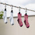 46 Pack HOOSUN Curtain Hooks Clips,S Hooks for Hanging Outside String Lights,Metal Curtain Rod Hooks,Small Light