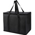 2 pack Additional Bottom Plate Black Insulated Grocery shopping bag , Delivery,pizza,reusable