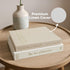 Set 2 Vine Creations Decorative Books - of Linen Hardcover Boxes with Storage - Aesthetic Fake Books for Decoration