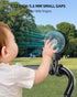 Mini Stroller Fan, Portable Battery Operated Clip on Fan with LED Display for Outdoor Travel
