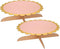 12 Inch Pink Cardboard One Tier Cake Stand for Birthday Party Decorate (2)