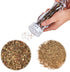 LHS Pepper Mill Grinder, Salt Grinder with Adjustable Coarseness, Clear