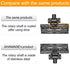 Turbo Brush Head for Shop Vacs, 1 1/4'' (32mm) and 2 1/2'' Accessories, Vacuum Floor Brush for Pet Hair on Low Carpet