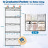 15 2025 9 Over The Door Cruise Ship Organizer - Cruise Ship Magnetic Door Organizer with Size-Graded Pockets, Hanging