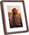 Wooden Photo Frame 6x8 inch, with Mat to fit Photo 4x6 inch,