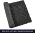 Walensee Non Slip Bathroom Rug Mat (24x17 Inch Dark Grey) Water Absorbent Super Soft Shaggy Chenille Machine Washable