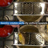 Skimmer Set Premium Grade Stainless Steel Spaetzle Maker with Comfort Grip Handle, Stainless Steel Spider Strainer