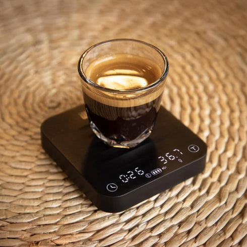 WACACO Exagram Pro Coffee Scale with Timer, Smart Espresso Scale with Carrying Box, Automatic Timing Rechargeable Mini