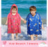 6 Toddler(47 24 Inch,Stylish Oudain Pcs Kids Hooded Towel Kids Bath Towels with Hood Microfiber Baby Pool Beach Towel