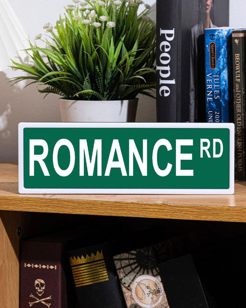 Spelable 3D 3" 9") Library Street Sign, Bookshelf Library Sign, Book Nook decor, Bookshelf Accessories, Book Lovers