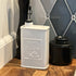 17 oz/500 ML Fox Run White Ceramic Oil Can, Olive Oil Dispenser With Pouring Spout and Cap