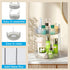 360 2 Counter Countertop 2 Rotating Makeup Organizer, Tier Lazy Susan Bathroom Organizer, Skincare Organizers, Spinning