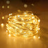 Kangheshun Timer Led Fairy Lights,1 Pack Mini Battery Powered Silver Wire Starry Tiny