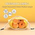 Cnkaite 2 Pack 17"13" Reusable Beeswax Bread Bags for Homemade Sourdough Bread, XL Cotton Beeswax Bags Keep Bread Fresh