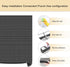 Window Blinds Cordless Blackout No Drill Cut to Size Clip On Stick On Temporary Blinds for Home