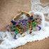 6" WitnyStore Blue Rainbow Crab Artistic Blown Glass Figurine Premium Hand-Blown Statue Tabletop Decoration Unique