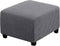 H.VERSAILTEX Square Ottoman Covers Ottoman Slipcovers Folding Storage Stool Furniture Protector Form