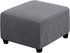 H.VERSAILTEX Square Ottoman Covers Ottoman Slipcovers Folding Storage Stool Furniture Protector Form