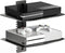 Suptek Glass Floating Shelves, TV Wall Mount with Shelf for DVD Player