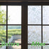 NIVIY 3D Static Cling Window Film, 17.7" x 78.7", with Installation Tools, Self Adhesive Decorative Flower Privacy