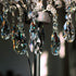1ft 10pcs Teardrop Crystals Garland, Hanging Chandelier Crystals Prism Beads Chain for Wedding Home Decoration Clear
