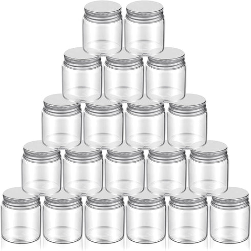 1.7 oz Mini Mason Jars, Small Glass Jars with Airtight Lids, Clear Mini Spice Jars for Honey, Kitchen DIY Projects, Tea