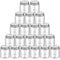 1.7 oz Mini Mason Jars, Small Glass Jars with Airtight Lids, Clear Mini Spice Jars for Honey, Kitchen DIY Projects, Tea