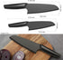 AILUROPODA Nylon Knife Set, 2 PCS Nylon Knife for Nonstick Pans, Cutting Fruits, Veggies, and Bread, Black
