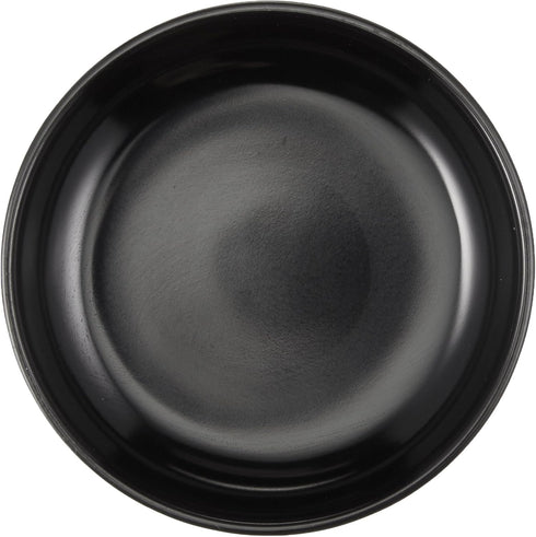 Happy Sales HS305AB10 Melamine Sauce Dishes, Set of 10, Black