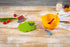 Kuhn Rikon Kinderkitchen Kids Cutting Board, Sheep, 9.8" x 9.1" x 4.3", Green Child-Friendly Kitchen Tool