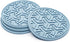 Urban Coasters Drink Coasters for Tabletop Protection - Set of 4 No-Slip Silicone Rubber