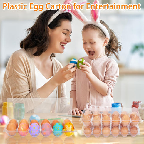 120 Pack 12 Count Dozen Commercial 2x6 Egg Cartons Cheap Bulk Egg Containers for Chicken Eggs, One Empty Egg Cartons