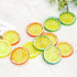 30 PCS Artificial Lemon Slices, Simulation Plastic Fake Fruit for Home Kitchen Table Party Decor