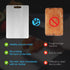 Titanium Cutting Board, Cutting Boards For Kitchen, Double-Sided Food-Grade Titanium Cutting Board For Cutting Fruits