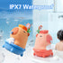 IPX7 9.5oz, Capybara Automatic Soap Dispenser - Cute Kids Touchless Foam Soap Dispenser, Waterproof USB Rechargeable