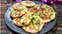 Sahishnu Nonstick Uttapa Tawa, 4 Cavity Mini Uthapam Pan with Handle, Pancake Tawa
