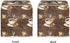 Coffee Maker Dust Cover Monstera, Foldable Washable Coffee Machine Cover with Top Handle, Protective Covers Home