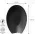 Oggi Spooner Stainless Steel Spoon Rest, Holds Kitchen Utensils for Mess Free Cooking, Black, 5.25 x 3.5 inch