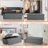 ZEUKMXOO 30 inch 30 inch (30'' Storage Ottoman Bench, Folding Storage Bench Ottoman, for Bedroom, Living Room