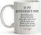 YouNique Designs To My Boyfriends Mom Mug, 11 Ounces, Boyfriend Mom Coffee Mug from Girlfriend (White)