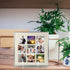 PRETYZOOM Photo Frame Stand, Metal Plate Holder for Display, White Picture Frame, Ceramic Plate, Iron