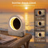 Epochleno 10 30/60/90min Snooze Sunrise Alarm Clock, White Noise Machine & Meteor Moonlight - Soothing Sounds, Dual