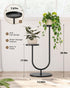 2 Bamworld Outdoor Plant Stand Metal Plant Stand Indoor Corner Plant Stands Tier Plant Shelf for Tall Plant Holder