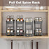 DABIGE 3 Packs Need:12'' Highx11'' Deepx5'' 10 2 Pull Out Spice Rack Organizer for Cabinet, Slide Out Spice Racks