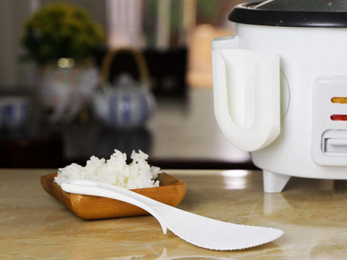 Echo Rice Cooker Spoon Holder - Non-Stick Spatula with Holder, Kitchen Utensil