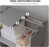 8-Compartment Closets, (Black-8) Storage Rack Tool-Free Assembly, Suitable for bedrooms, and Small Spaces; a Great