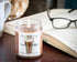 6 oz 40 Hot Chocolate Cocoa Candle Glass jar - Hour Burn time - Poured in Small batches in The USA