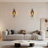 Set 2, Wall Candle Sconces of Modern Minimalist Metal Candle Holders for Pillar, Tealight, and LED Candles
